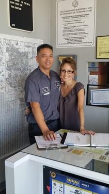 Owners Tony and Andrea