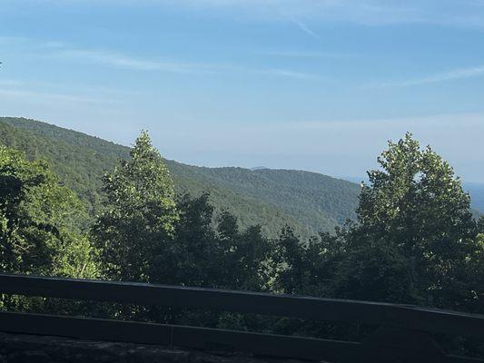 My morning view!! I love it! Anyone need cleaning services in North Georgia Area call us we will get it clean for ya!