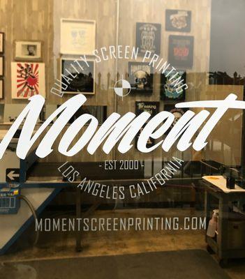 Moment Screen Printing