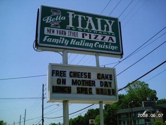 Bella Italy Family Italian Cuisine