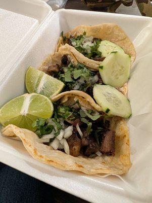 Lengua tacos