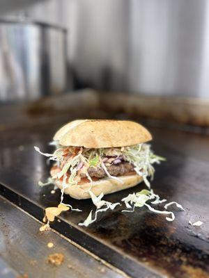 Chimi de Res (Dominican Beef Hamburger)