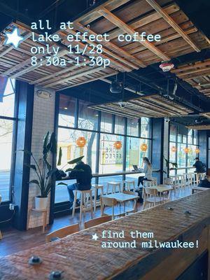 Rodeo matcha pop-up at lake effect coffee