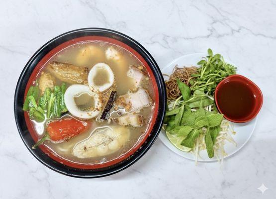 Bún mắm miền tây