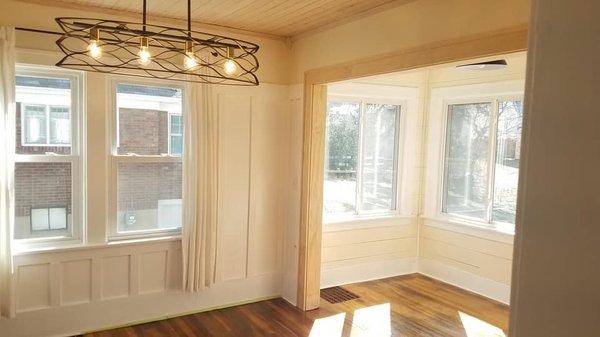 Amazing interior work done by Legacy Roofing & Restorations