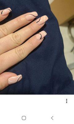 Nails done by Ricky!