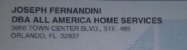 DBA all american home service