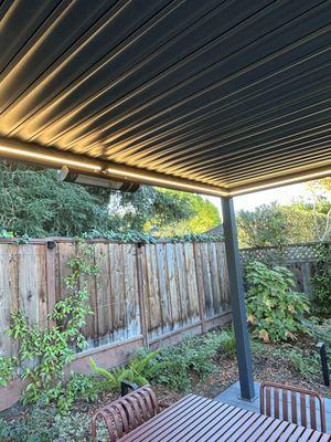 Pergola lighting