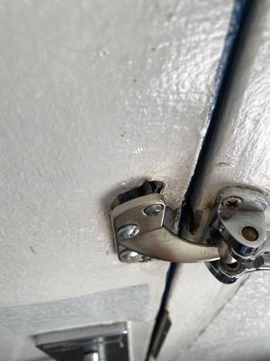 Broken saftey latch