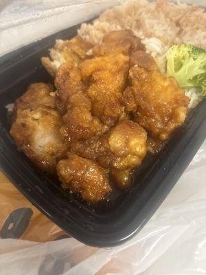 Old sauce food taste like garbage chicken is soggy