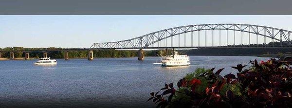 Dubuque, IA on the Mississippi River