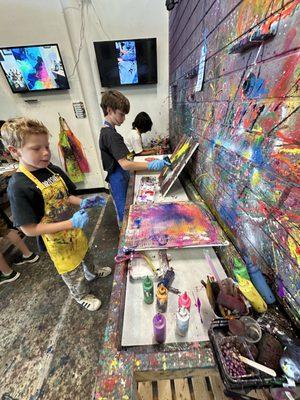 Splat Action Art Studio