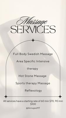 Annajes Massage Therapy
