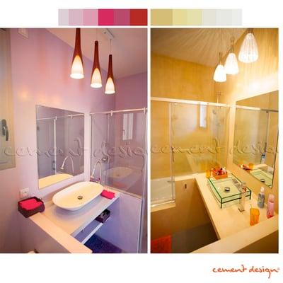 Different Bathroom Ideas With Cement Design!