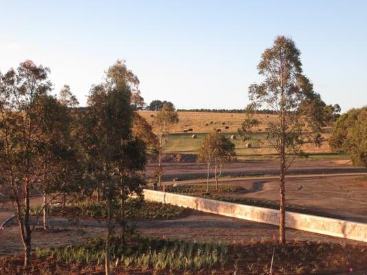 Australian estate designed by Stephen Billings Landscape Architecture Firm.