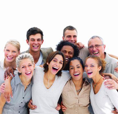 Satisfied Customers get together