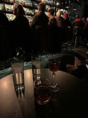 Manhattan and Old Fashioned