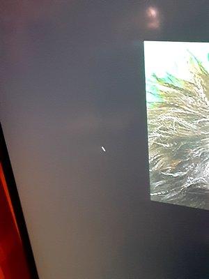 Screen came back scratch after backlight repair from AVR repair in Pennsauken nj