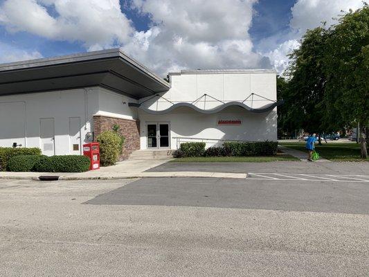 Separate Entrance to the right of Art Serve.