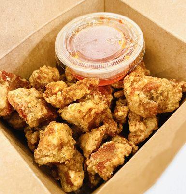 Popcorn Chicken. I see the chicken where's the popcorn?