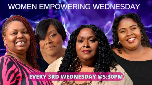 Women Empowering Wednesday on Facebook Live