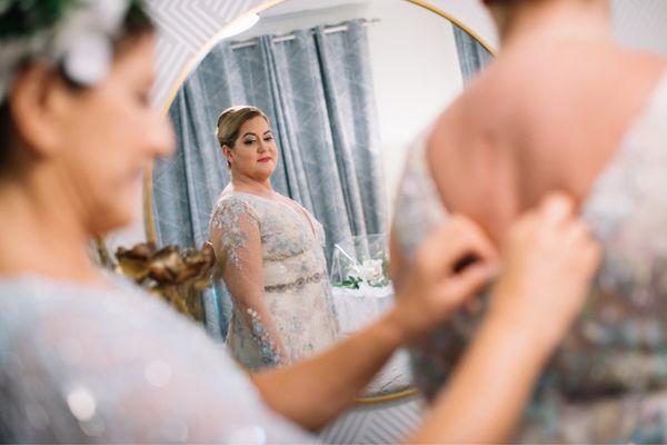 Bride on New Years Eve 2021