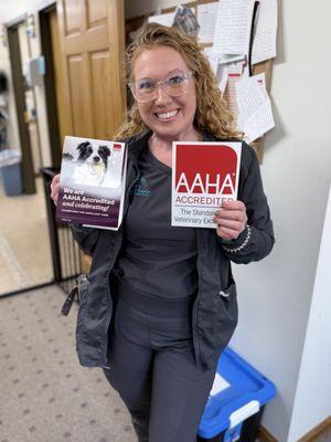 We are proud to be AAHA accredited!