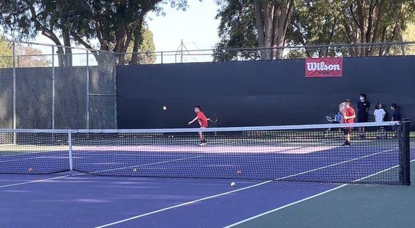 Kids 10-14 group lesson at El Dorado Park