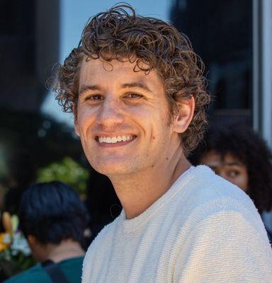 Hair a few weeks after getting cut - growing out so well and easy to style thanks to Liz!