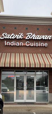 New Indian restaurant in town. 100 percent vegetarian.