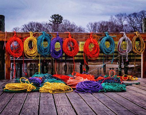"Colors of the Dock",
York ME