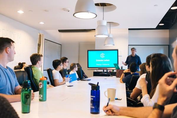 Lectures with Dan Carr, one of the lead engineers/instructors