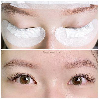 wet set, before & after