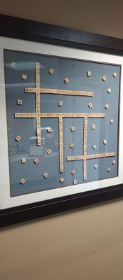 Wall Art with Docs names.