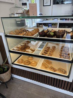 Pastries. Chocolate croissant is a winner.