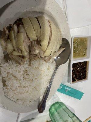 Ginger chicken with scallions