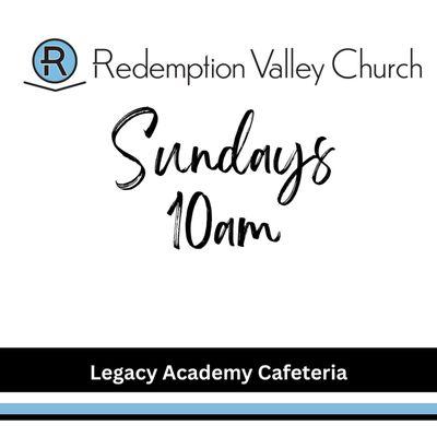 Worship Service
Sunday's @ 10am
Legacy Academy Cafeteria