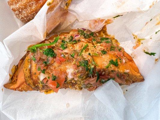 Crab empanada