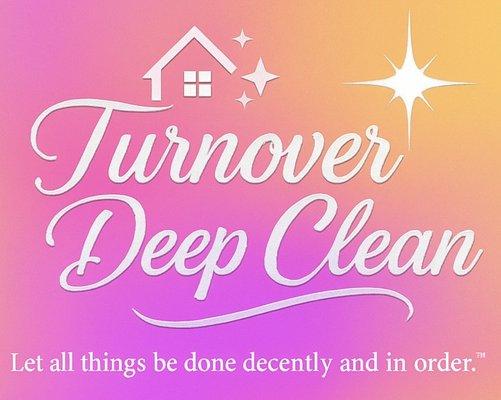 Turnover Deep Clean