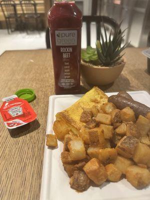 All American Platter Pure Green Rockin Beet