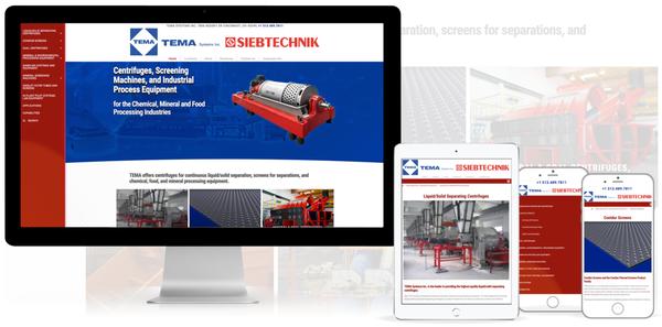 Website for Tema Systems