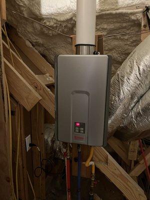 On demand water heater
