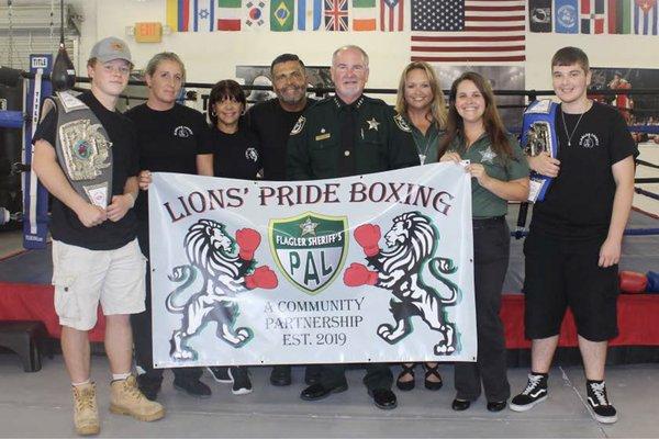 Flagler County Sheriff's Office P.A.L. has partnered with Lions' Pride Boxing to bring a year-round program for children ages 8-17.