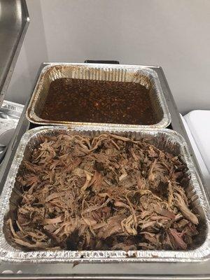 Pulled Pork and Smoked Baked Beans