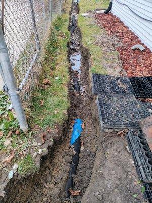FRENCH DRAIN PHOTO 1