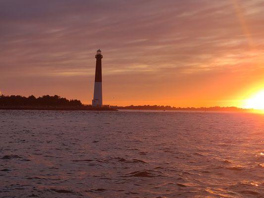 Barnegat Light House at Sunset