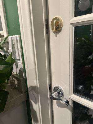 He said he ran out of silver and would come back, he came back with wrong one again and took these keys also.