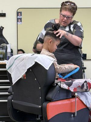 Maria is very patient and attentive with children on the spectrum!