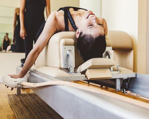 We experience all kinds or emotions when moving in Pilates. Clarity, Happiness, release, euphoria....it just goes on.