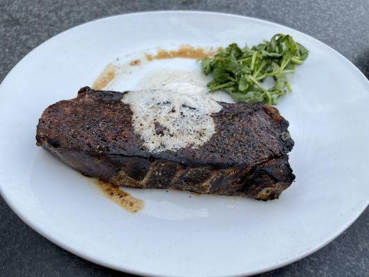 Dry aged New York strip